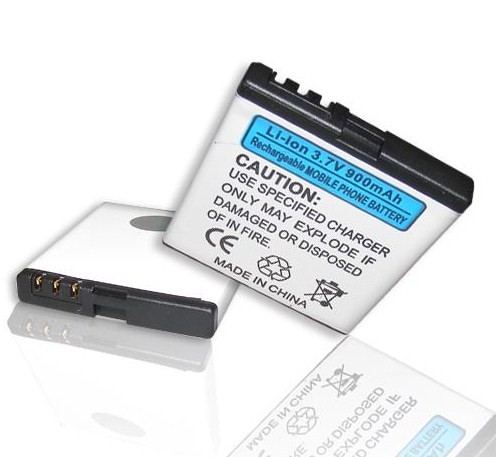 Akkumul�tor 900 mAh LI-ION (BL-6Q kompatibilis), ut�ngy�rtott